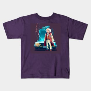 Back to the future Doc Brown Kids T-Shirt